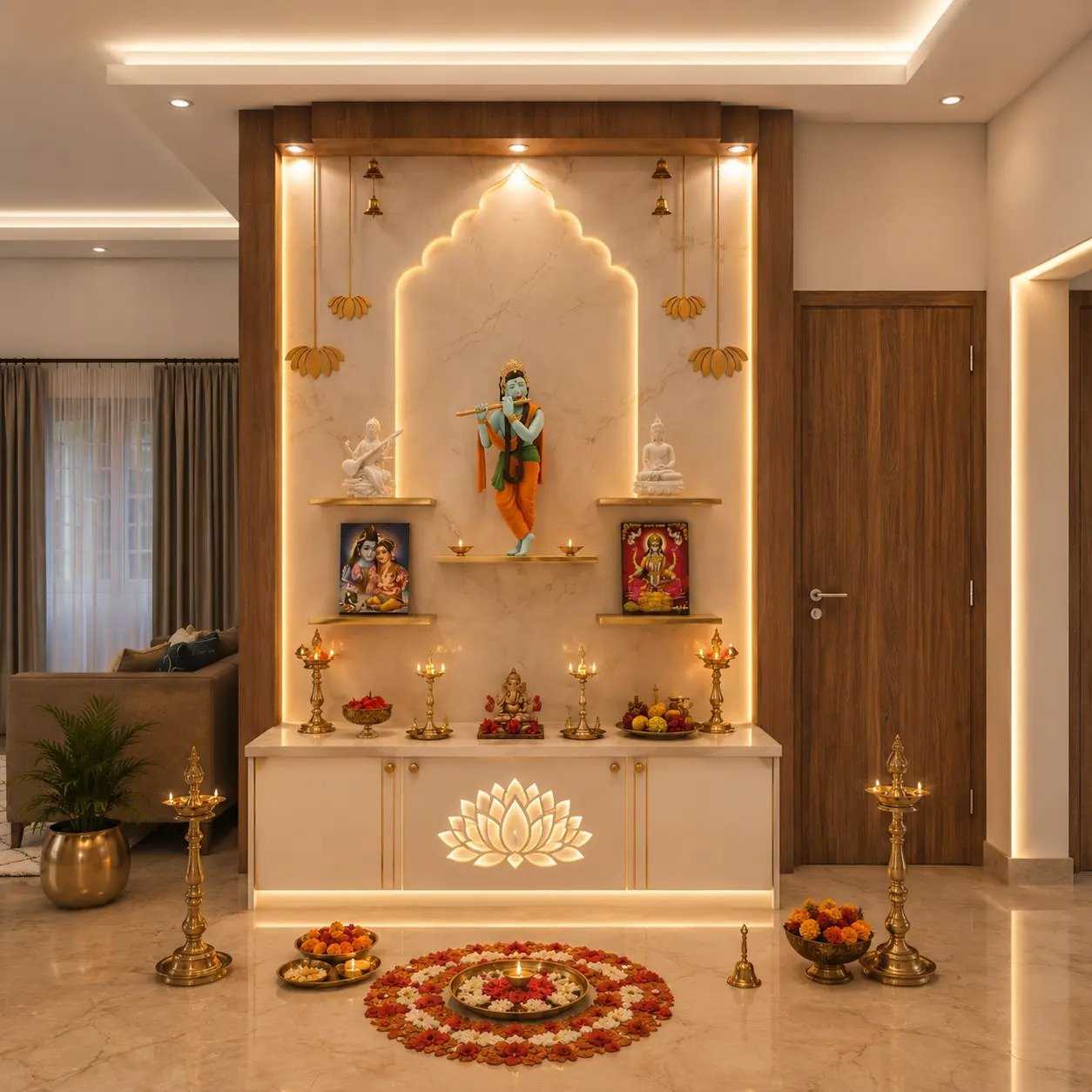 Custom Corian Temple