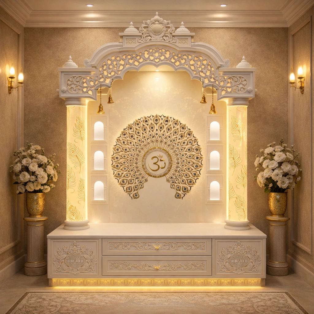 Corian 3d Lighting Mandir in Visakhapatnam